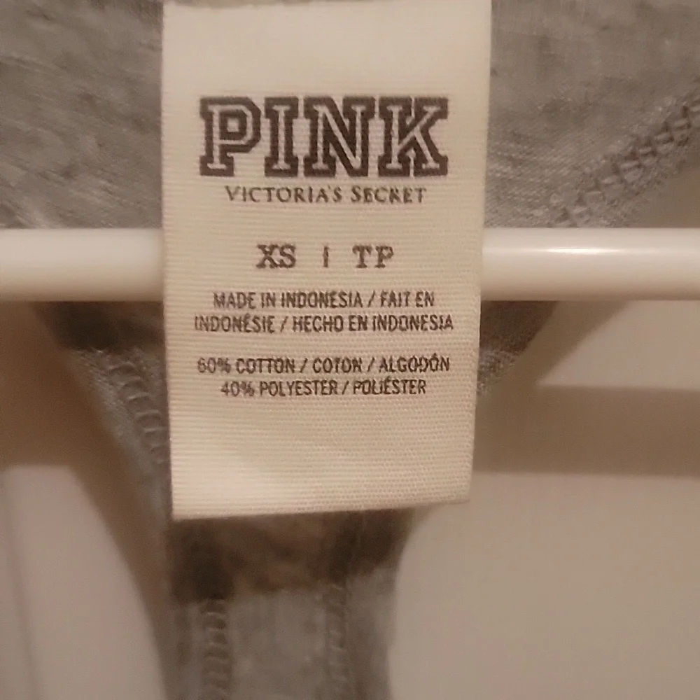 PINK Victoria's Secret Gray Tank Top With Green Sequin Shamrocks. XS. Bralette S - Picture 4 of 16
